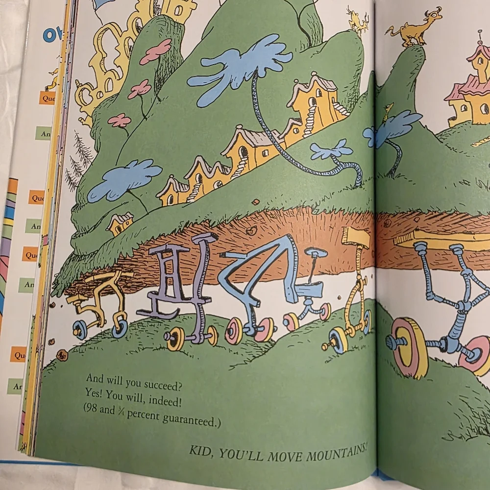 Oh the Places You'll Go by Dr Seuss Book NEW